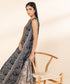 Women's Unstitched Black Lawn 3 Piece Suit